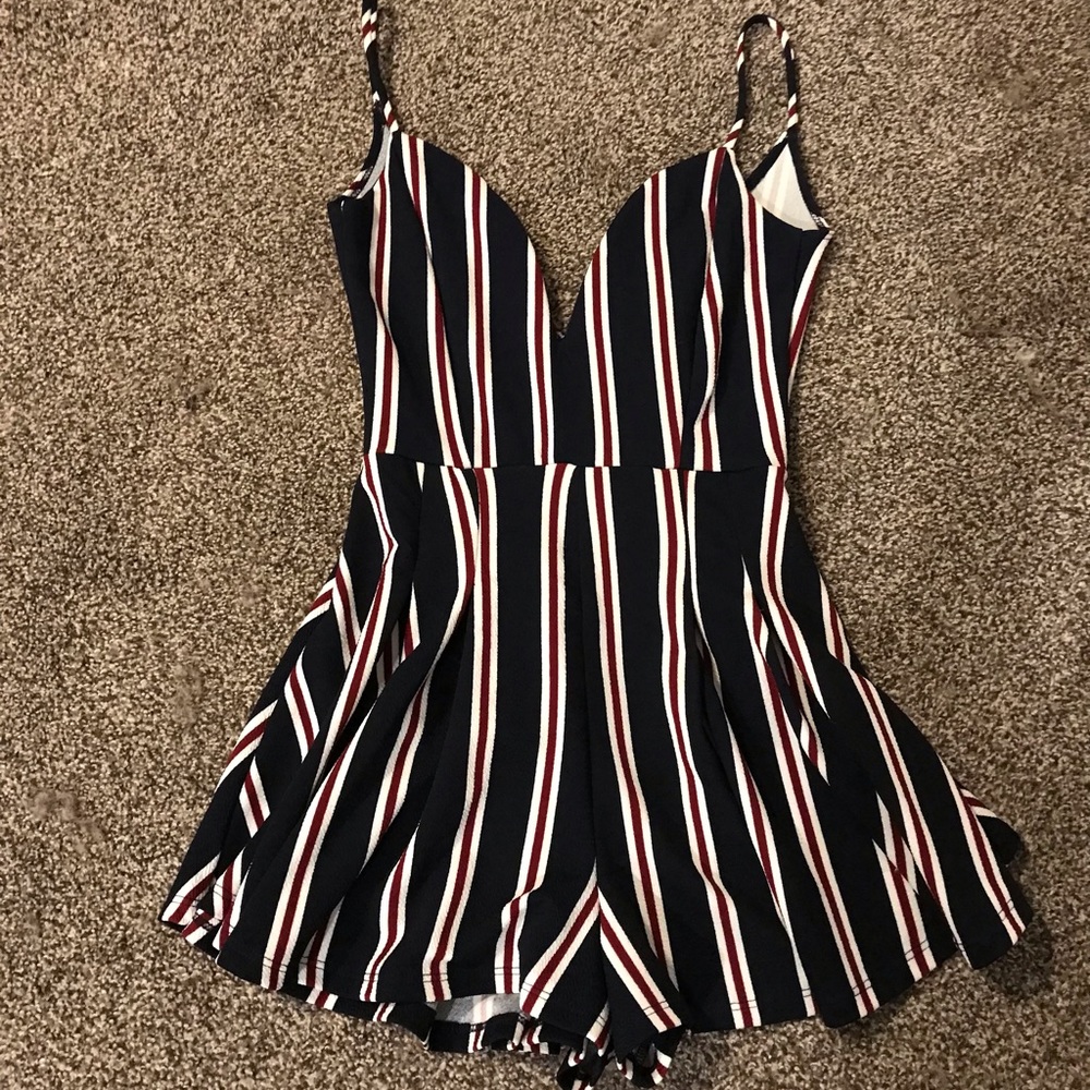 Windsor Small Striped Romper